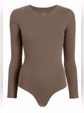 Nuuds Ribbed Crewneck Bodysuit